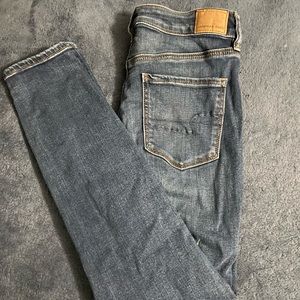 AEO dark wash jeans